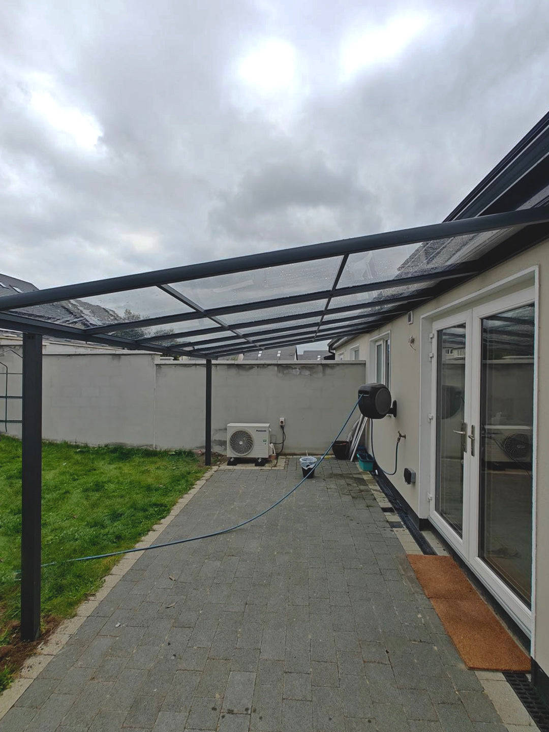 Aluminium Canopy in Delgany, Co. Wicklow