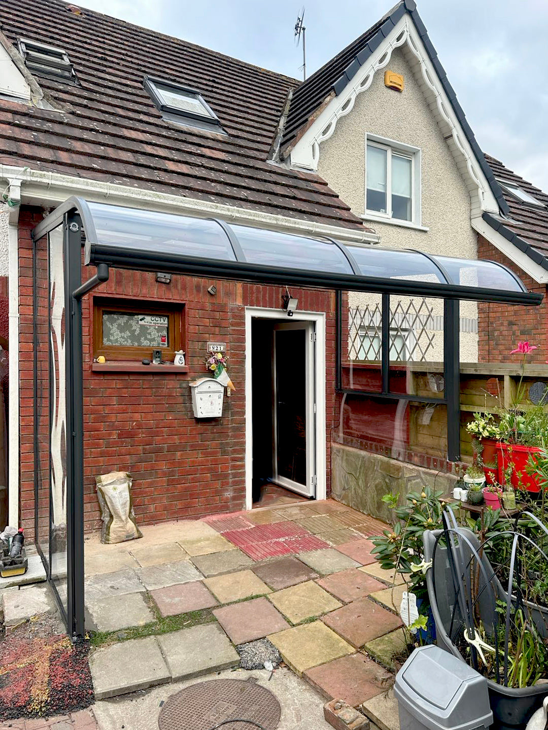 Aluminium Canopy in Tankardstown Balbriggan, Ireland