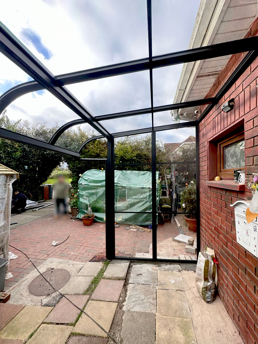 Aluminium Canopy in Tankardstown Balbriggan, Ireland