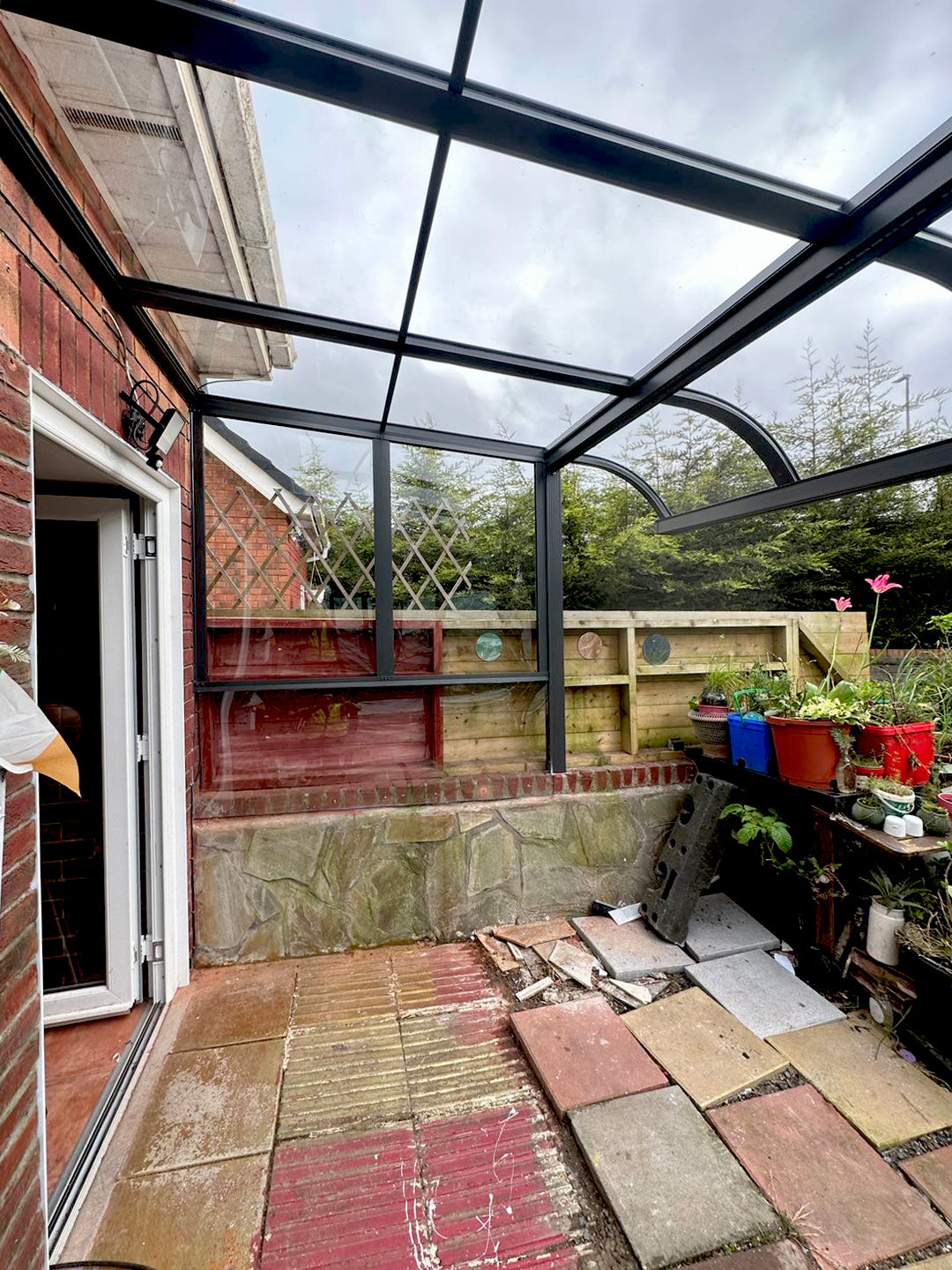 Aluminium Canopy in Tankardstown Balbriggan, Ireland