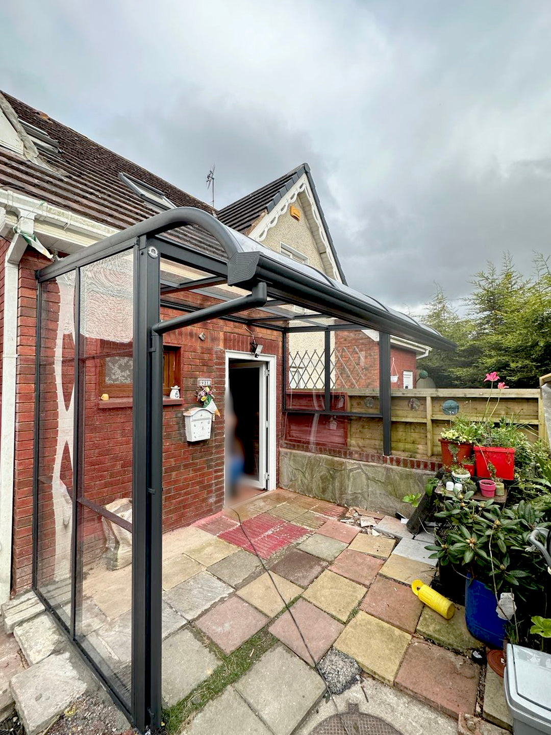 Aluminium Canopy in Tankardstown Balbriggan, Ireland