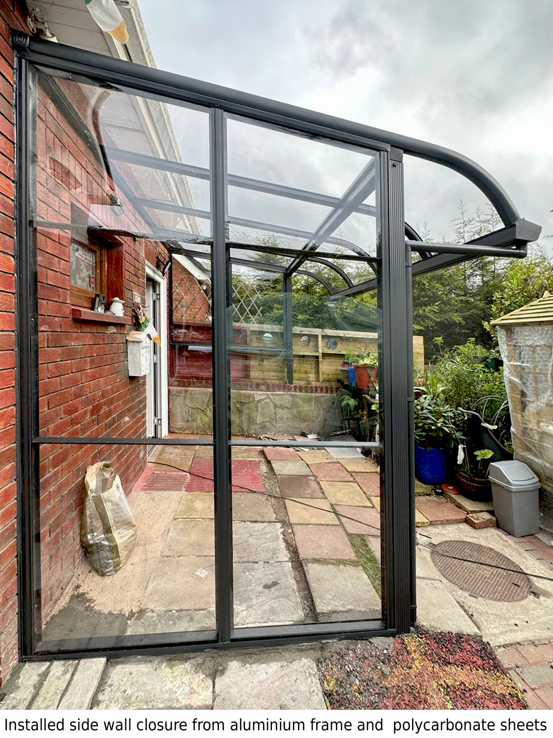 Aluminium Canopy in Tankardstown Balbriggan, Ireland