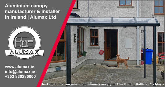 Aluminium Canopy in The Glebe, Ballina, Co Mayo