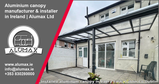 Aluminium Canopy in Cabra East, Dublin, Ireland