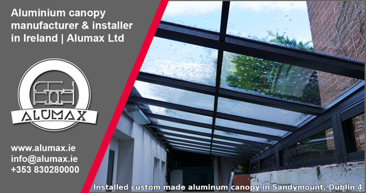 Patio Aluminium Canopy in Sandymount, Dublin 4, Ireland