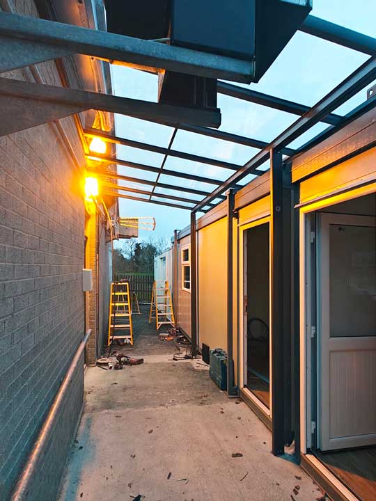 Sligo - Aluminium Canopy