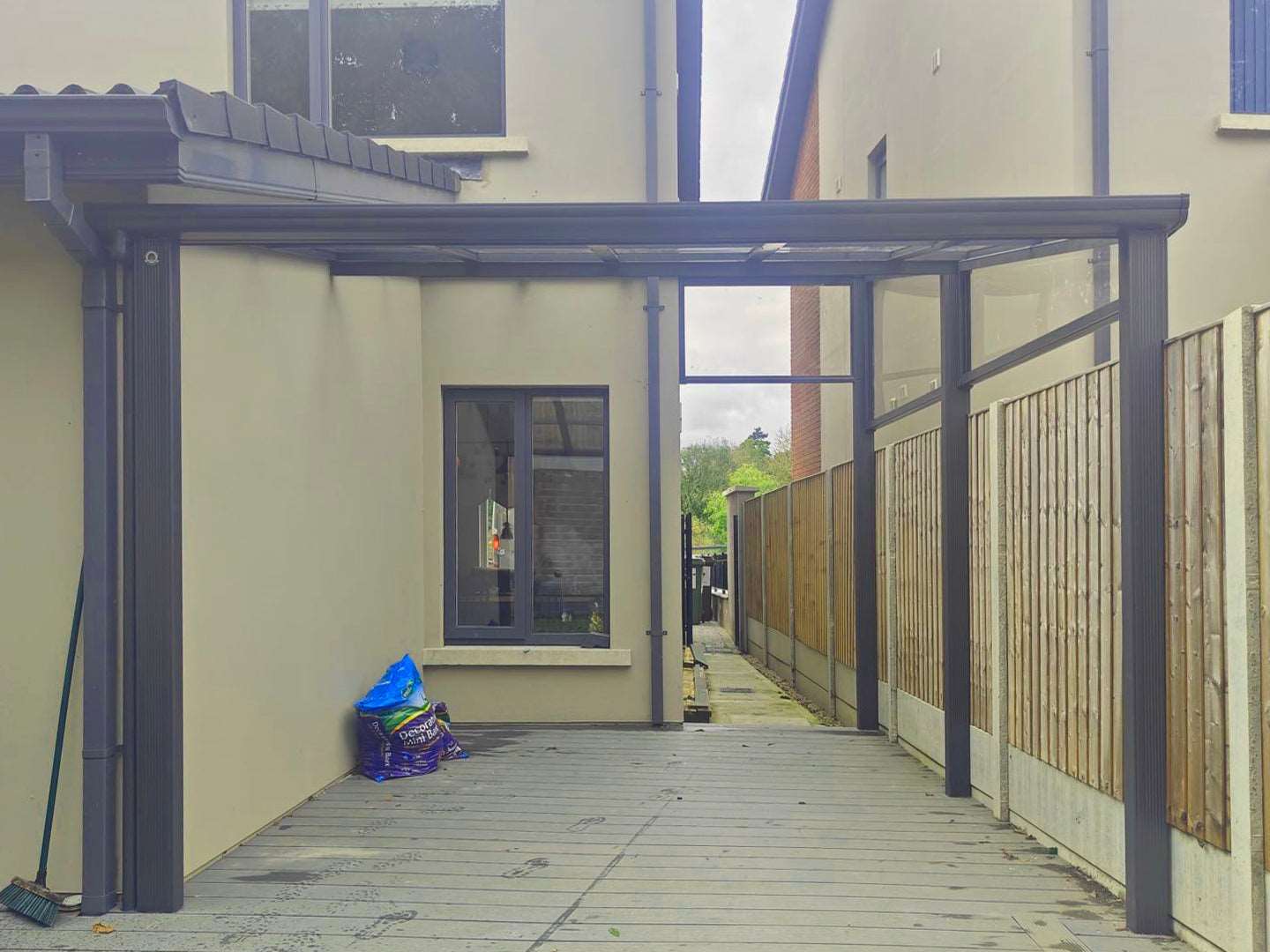 Custom made luminium canopy