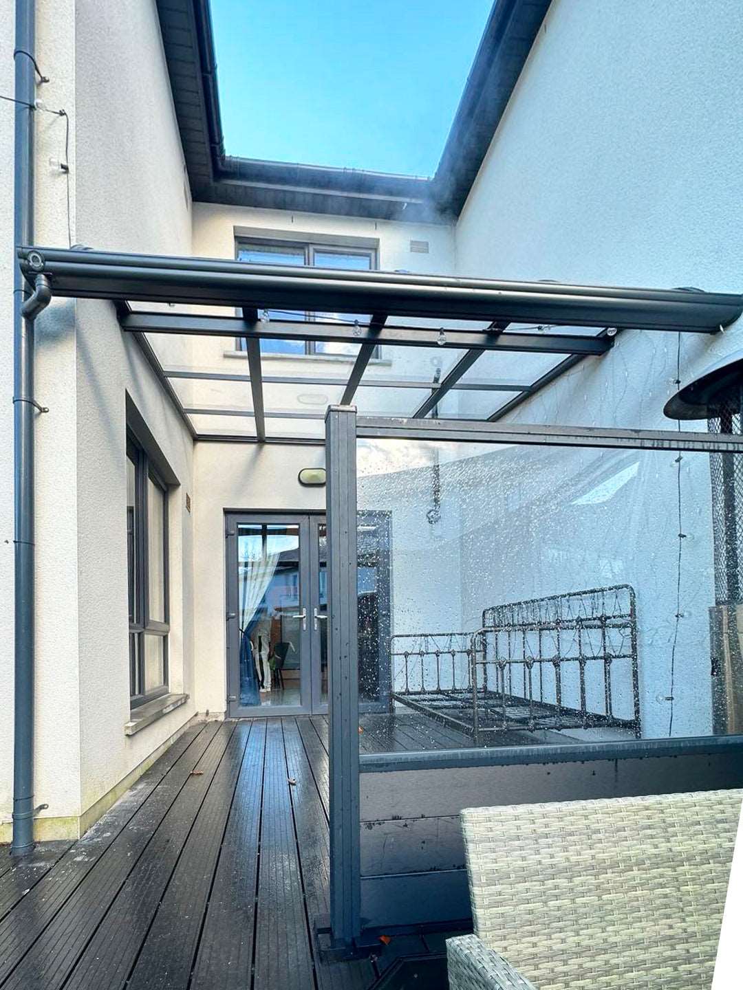 Bespoke aluminum canopy