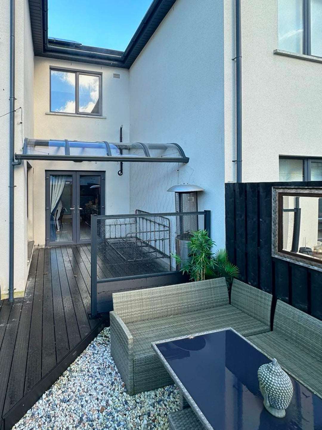 Custom made aluminium canopy