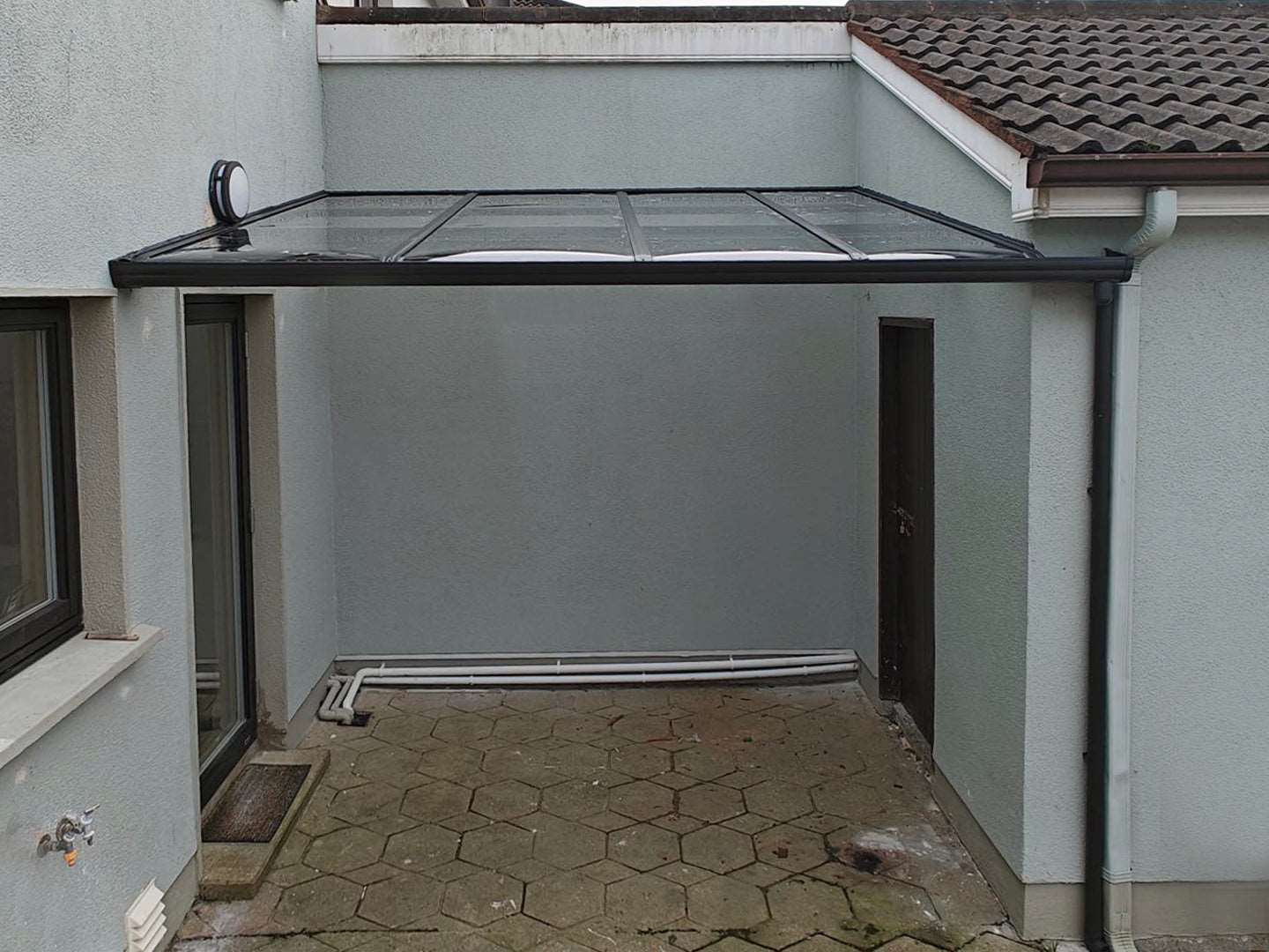 aluminum canopy in Galway