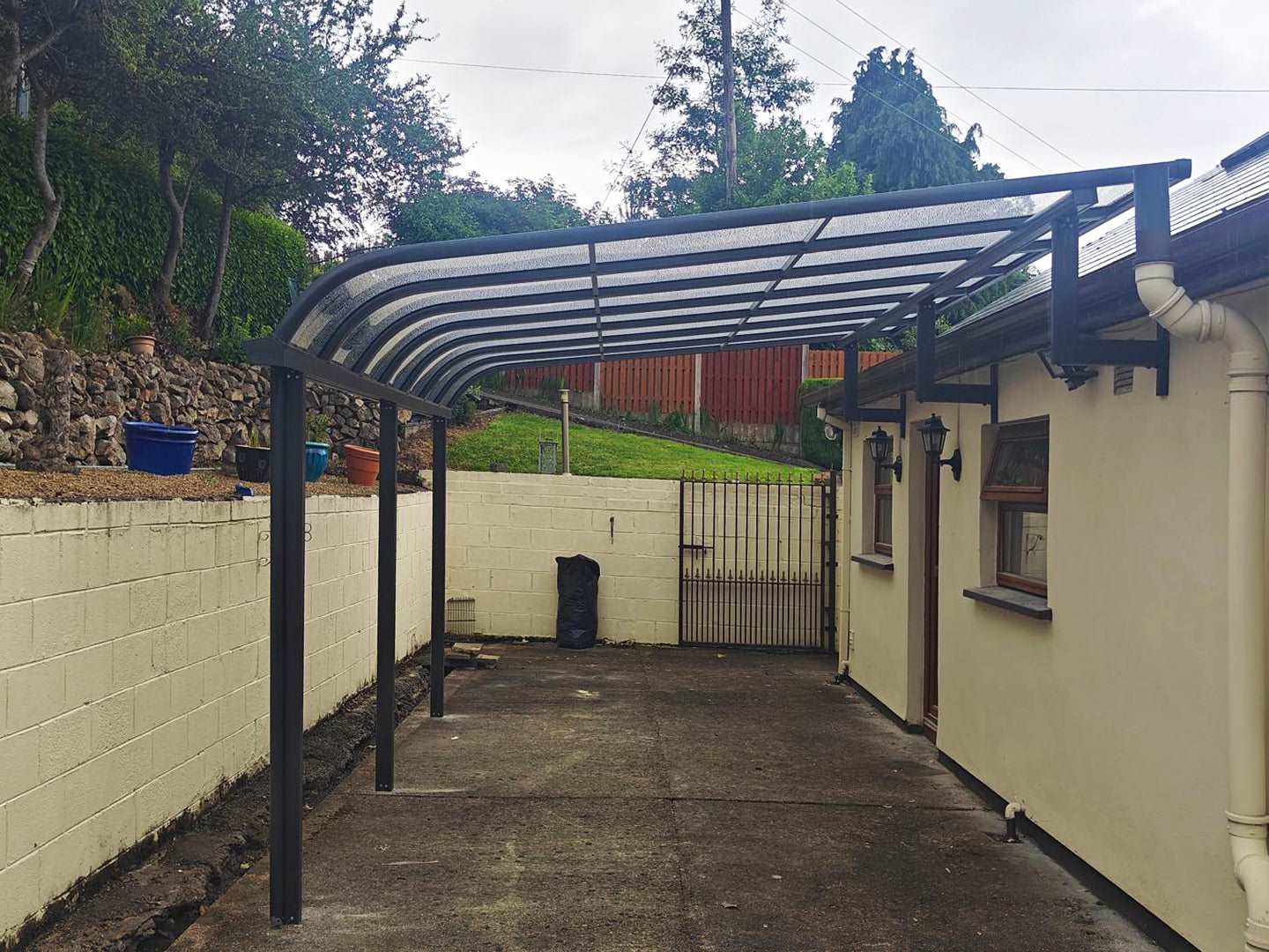 Aluminum Canopy in Kilmacanogue Co. Wicklow