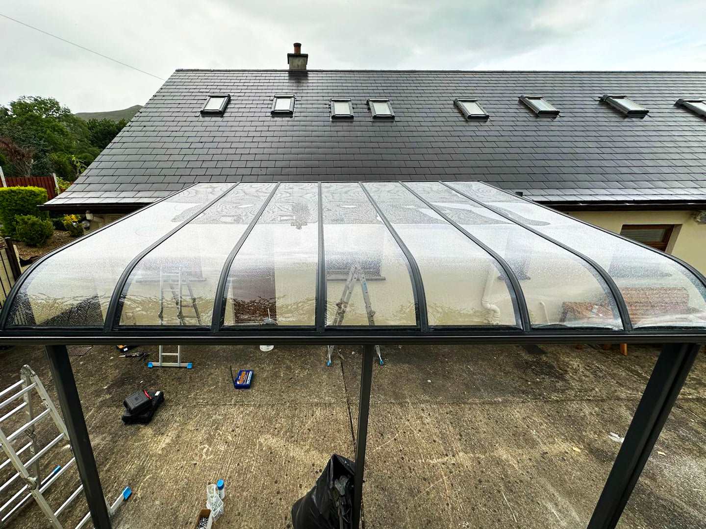 Aluminum Canopy in Kilmacanogue Co. Wicklow
