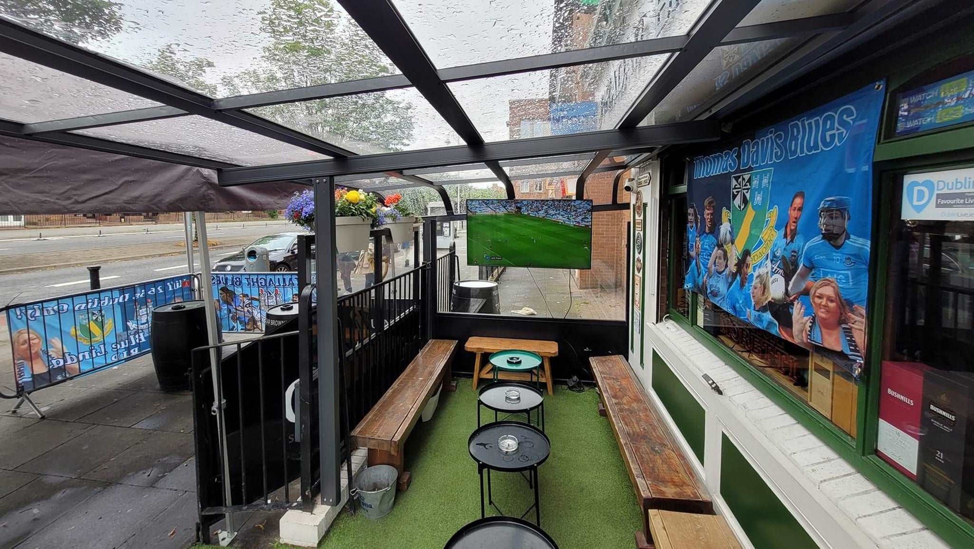 Aluminium canopy manufacturers and installers in Ireland