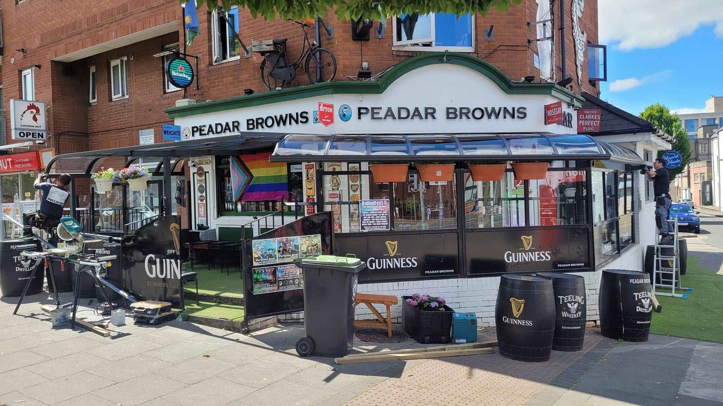 Aluminium canopy manufacturers and installers in Ireland