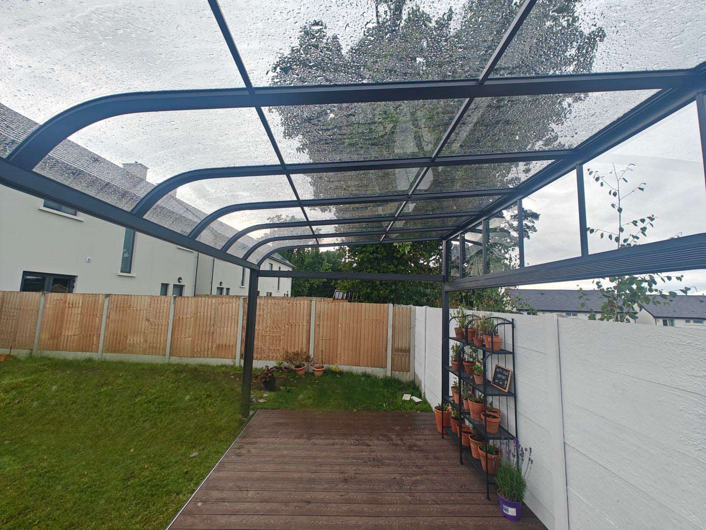 Aluminum Canopy, Composite Decking manufacturers and installers in Ireland