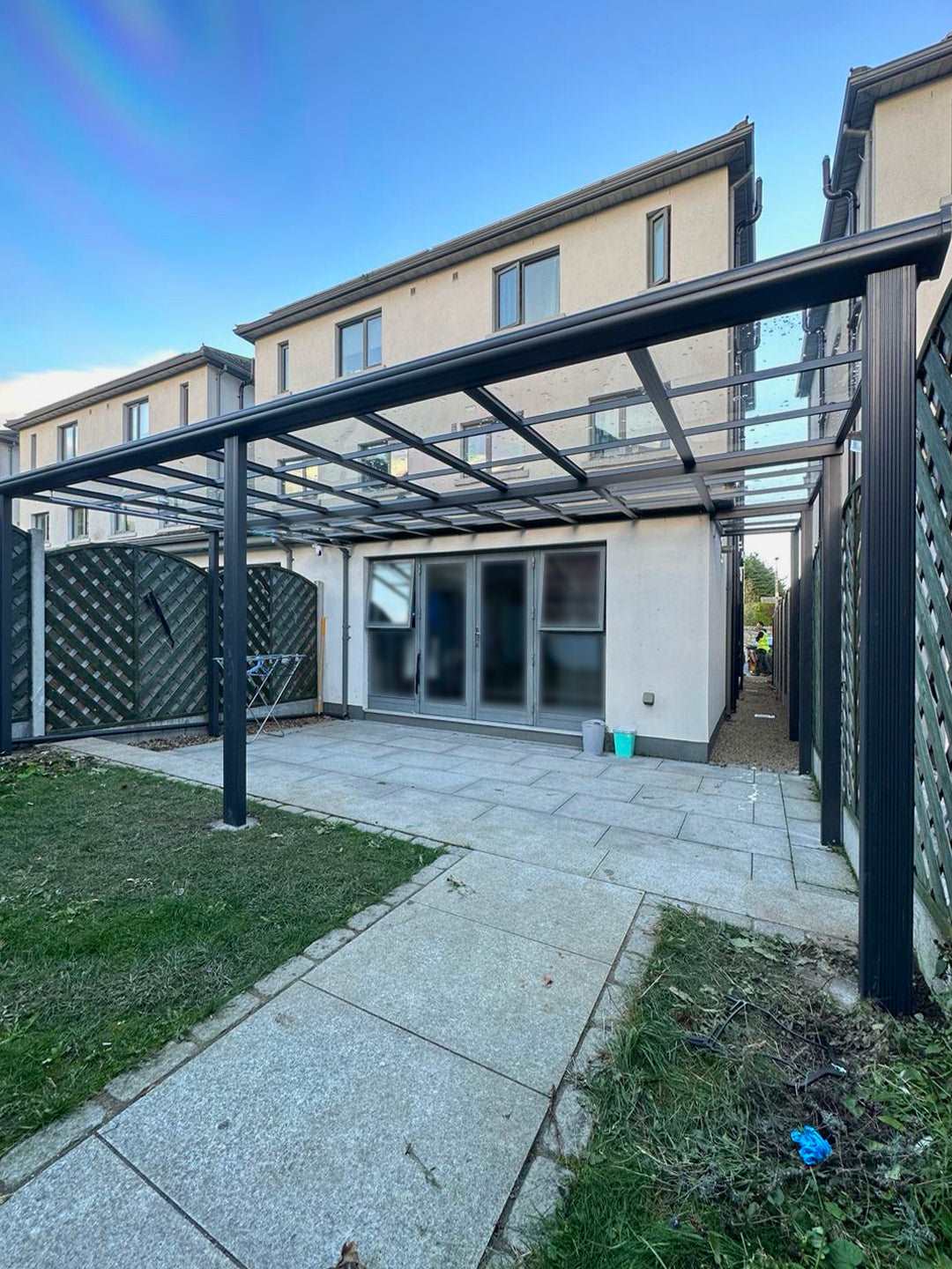 Custom made aluminium canopies in Dublin