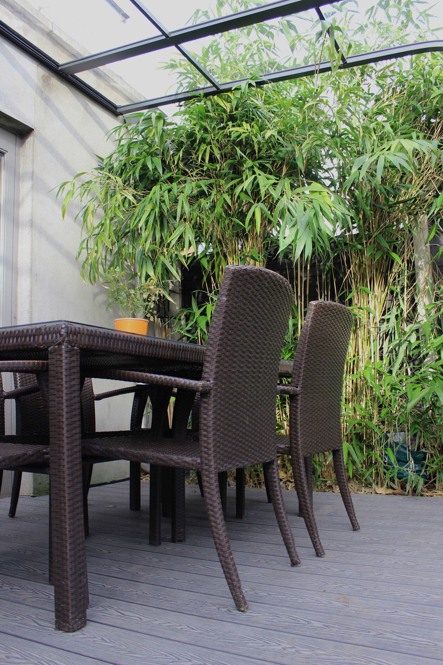 Harold's Cross, Aluminum Canopy with Decking