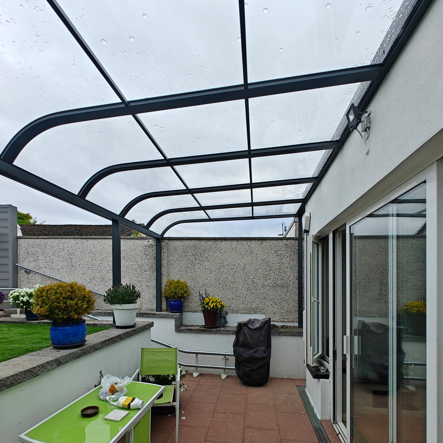Custom made aluminium canopy