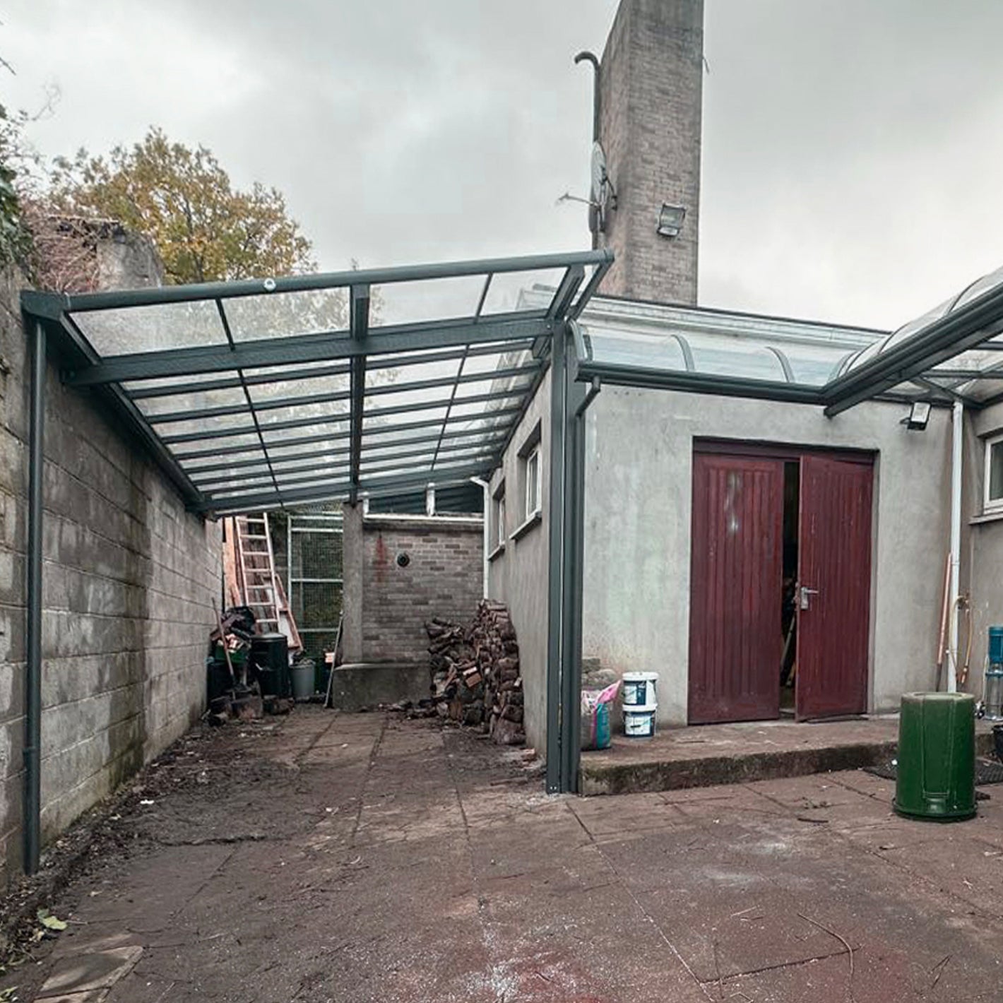 Aluminium canopy manufacturer in Ireland