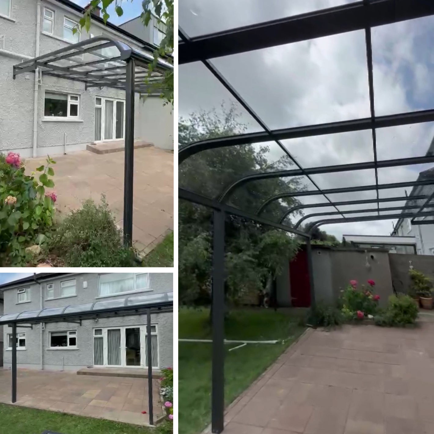 Aluminium canopy in Blanchardstown