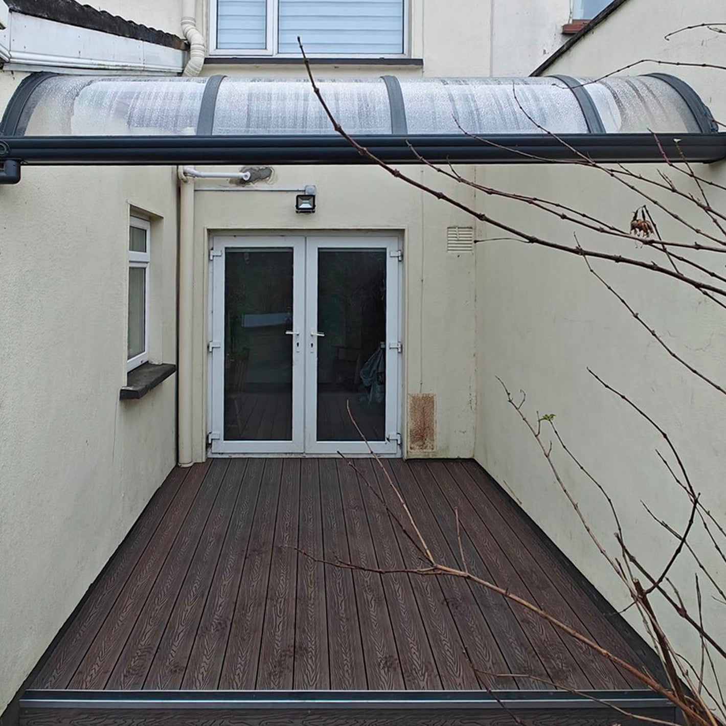 Aluminium Canopy in Castleknock Dublin Ireland