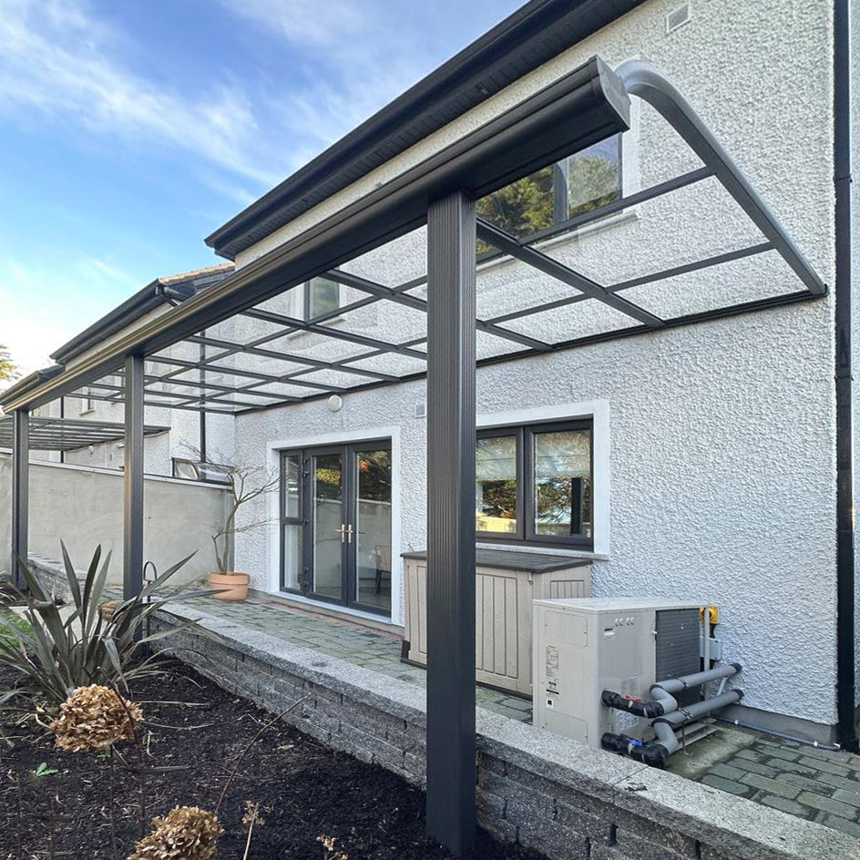 Aluminium canopy in Lucan And Pettycanon