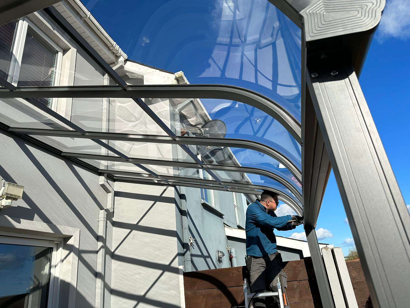 Aluminium Canopy Manufacturing in Ireland