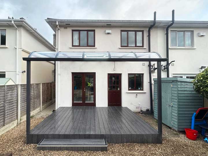 composite decking installed in Newtown Castlebyrn Ireland