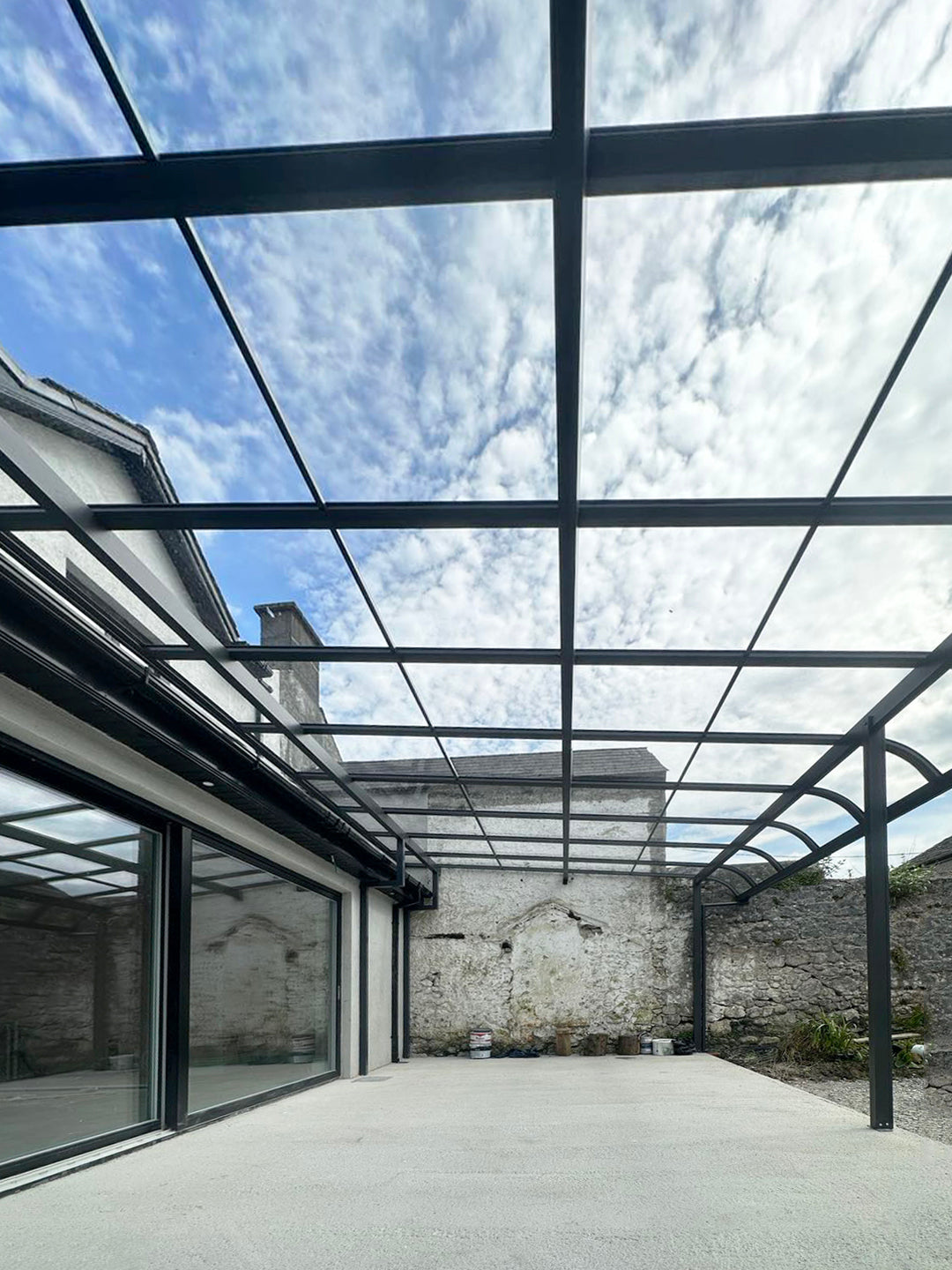 Aluminium Canopy in Spollanstown, Tulamore Co. Offaly
