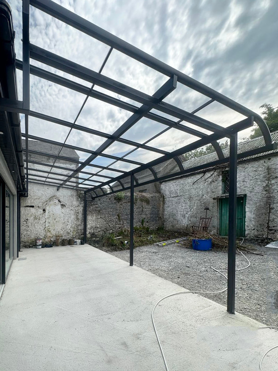 Aluminium Canopy in Spollanstown, Tulamore Co. Offaly