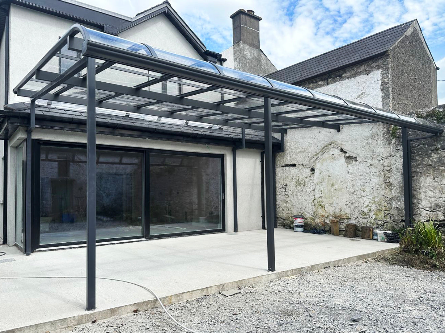 Aluminium Canopy in Spollanstown, Tulamore Co. Offaly
