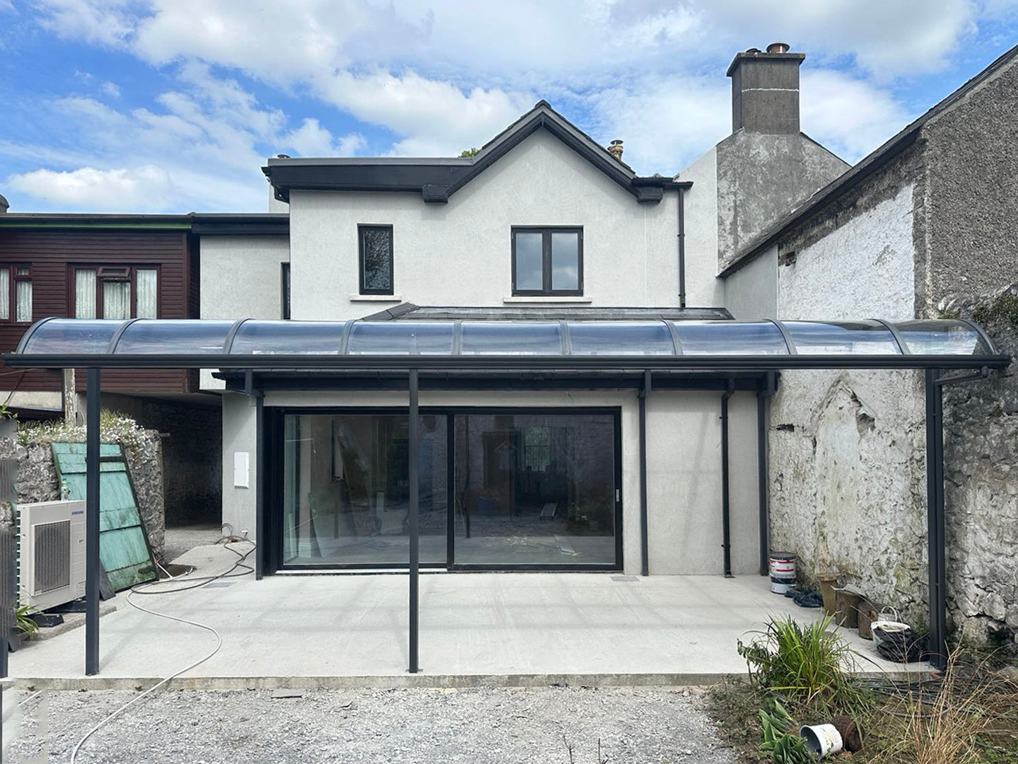 Aluminium Canopy in Spollanstown, Tulamore Co. Offaly