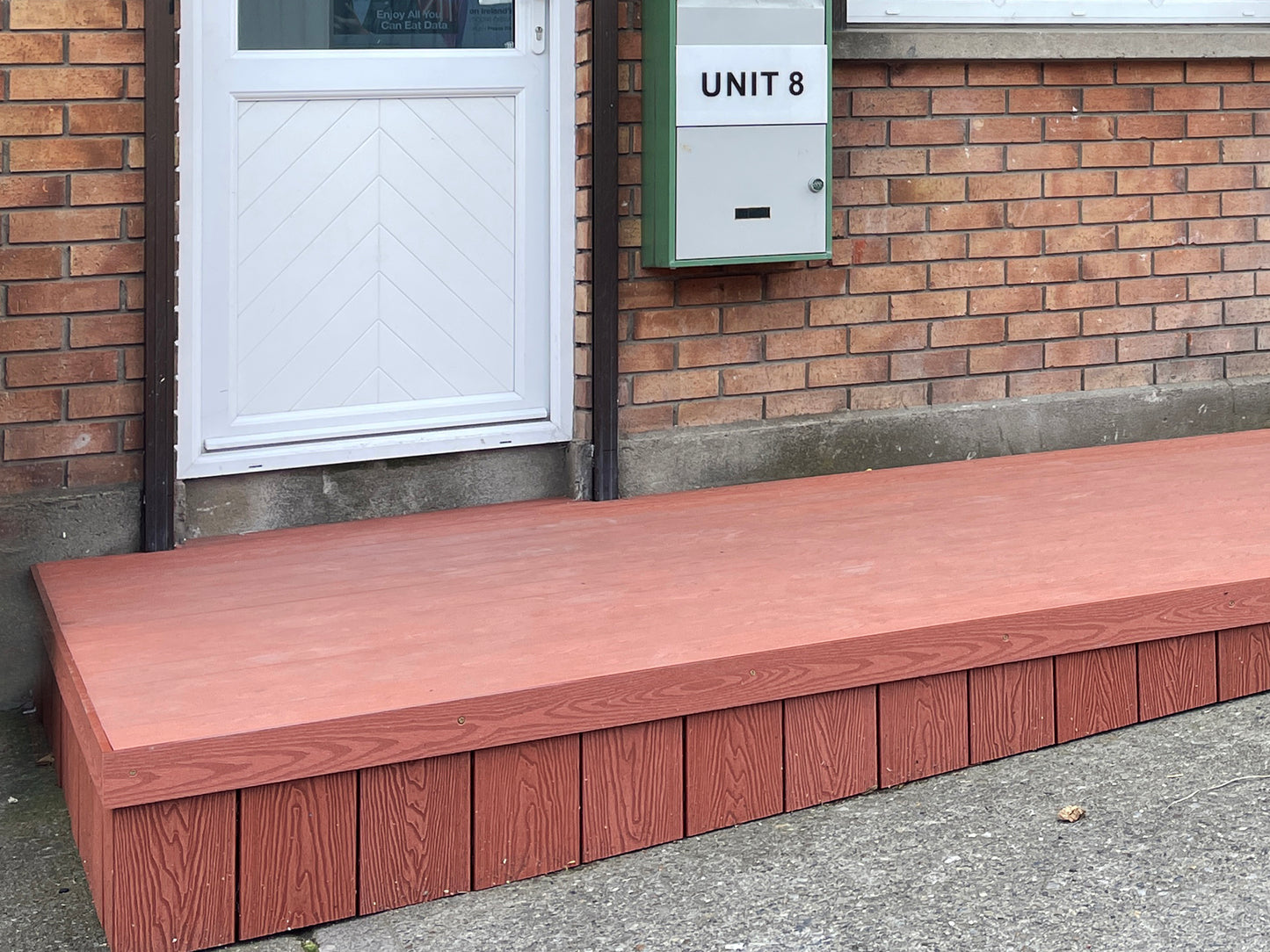 Canopy with composite decking | Alumax HQ