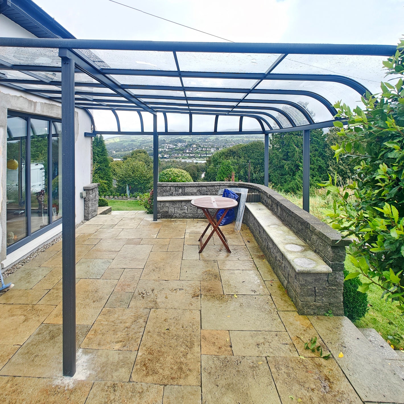 Killaloe, County Clare aluminium canopy installed