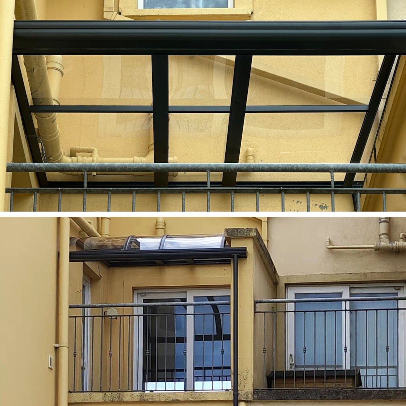 Aluminum Canopy installed in Grenagh, Co. Cork
