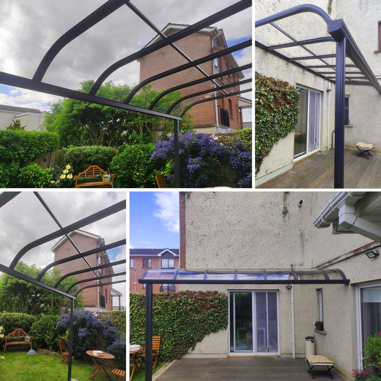 Aluminum Canopy in Lucan Co. Dublin