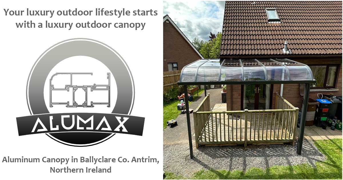 Aluminium Canopy Manufacturers and Installers in Ireland