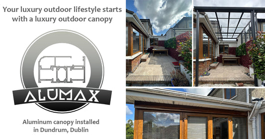 Aluminum Canopy in Dundrum, Dublin