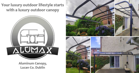 Aluminum Canopy in Lucan Co. Dublin