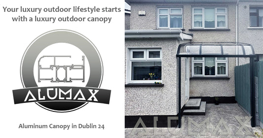 Aluminum Canopy manufacturers and installers in Ireland