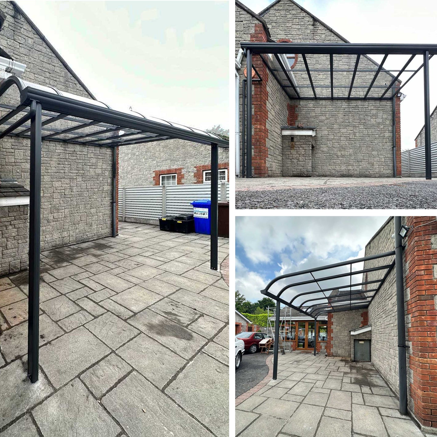 Aluminium canopy