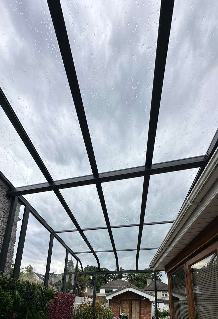 Aluminium canopy manufacturers and installers in Ireland