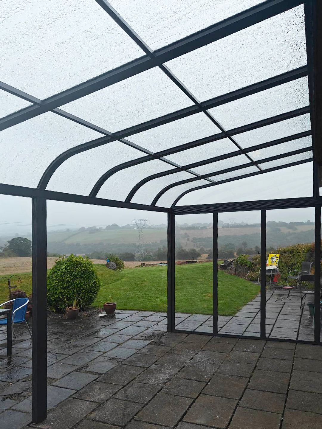 Aluminium Canopy in Rossnaree Co. Meath