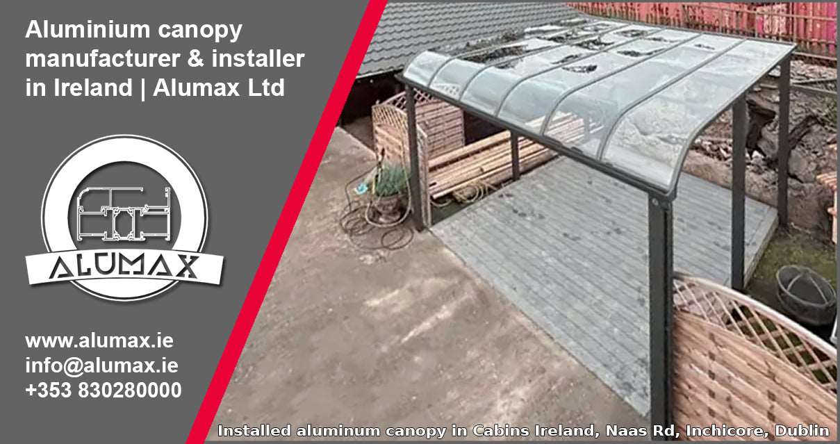 Aluminum canopy in manufacturer in Ireland