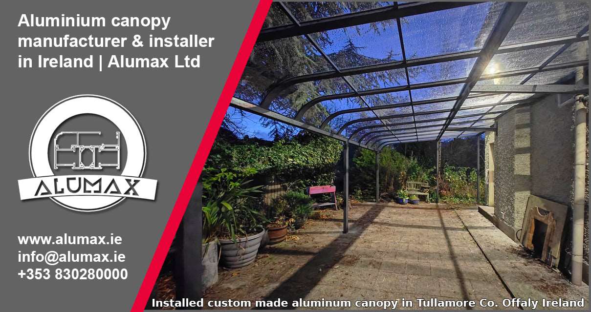 BESPOKE ALUMINIUM CANOPY MANUFACTURER IN IRELAND