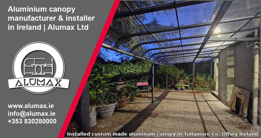 BESPOKE ALUMINIUM CANOPY MANUFACTURER IN IRELAND