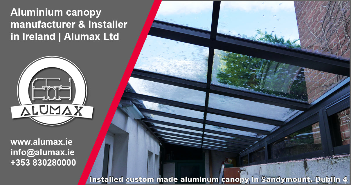 Patio Aluminium Canopy in Sandymount, Dublin 4, Ireland