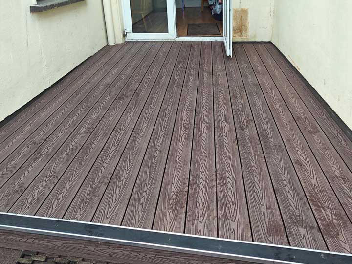 Composite decking installed in Castleknock, Dublin, Ireland