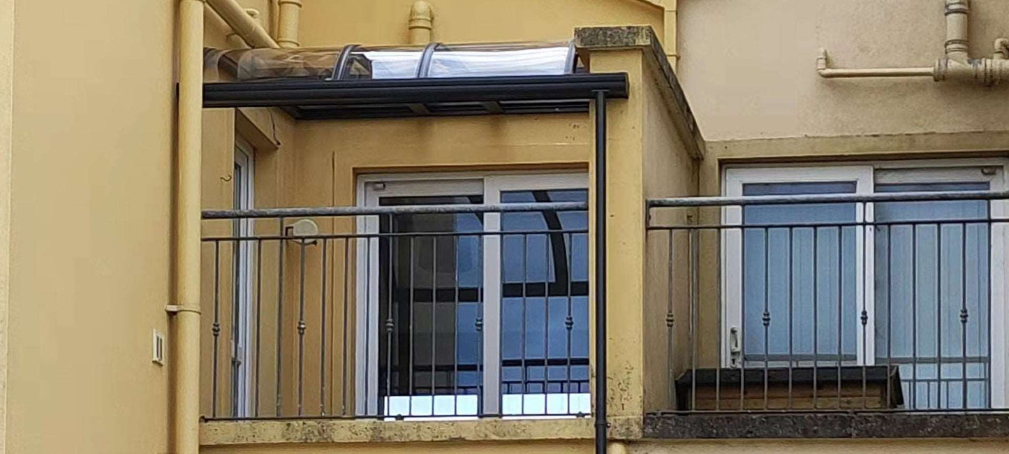 Aluminum Canopy installed in Grenagh