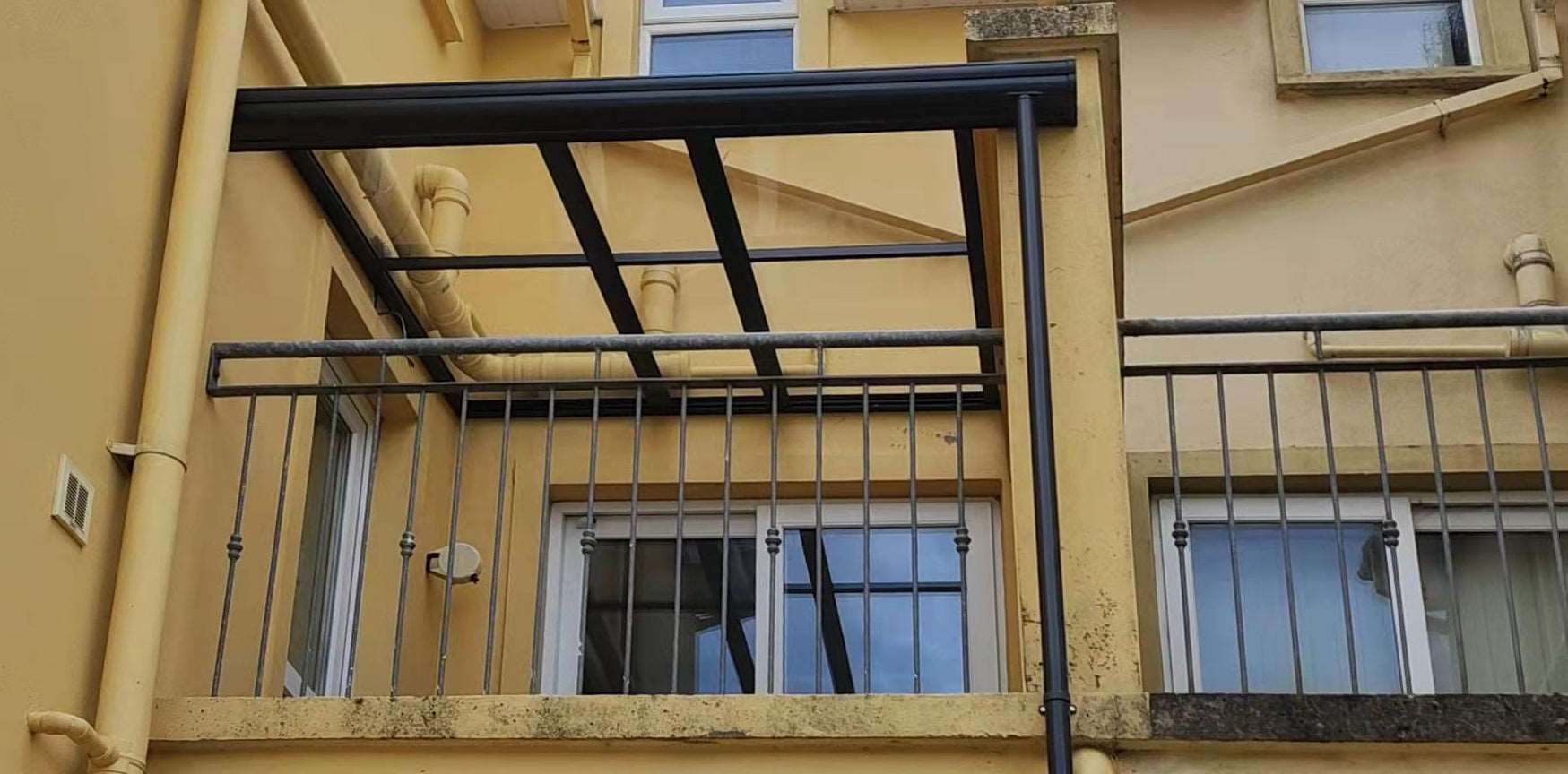 Aluminum Canopy installed in Grenagh, Co. Cork